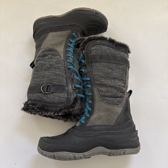 The North Face Shellista Winter Snow Boots Women's Size 7 Lace Up - Picture 3 of 11